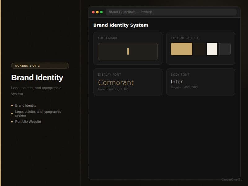 Inwhite screenshot 1