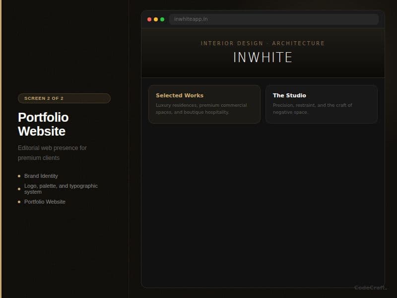 Inwhite screenshot 2